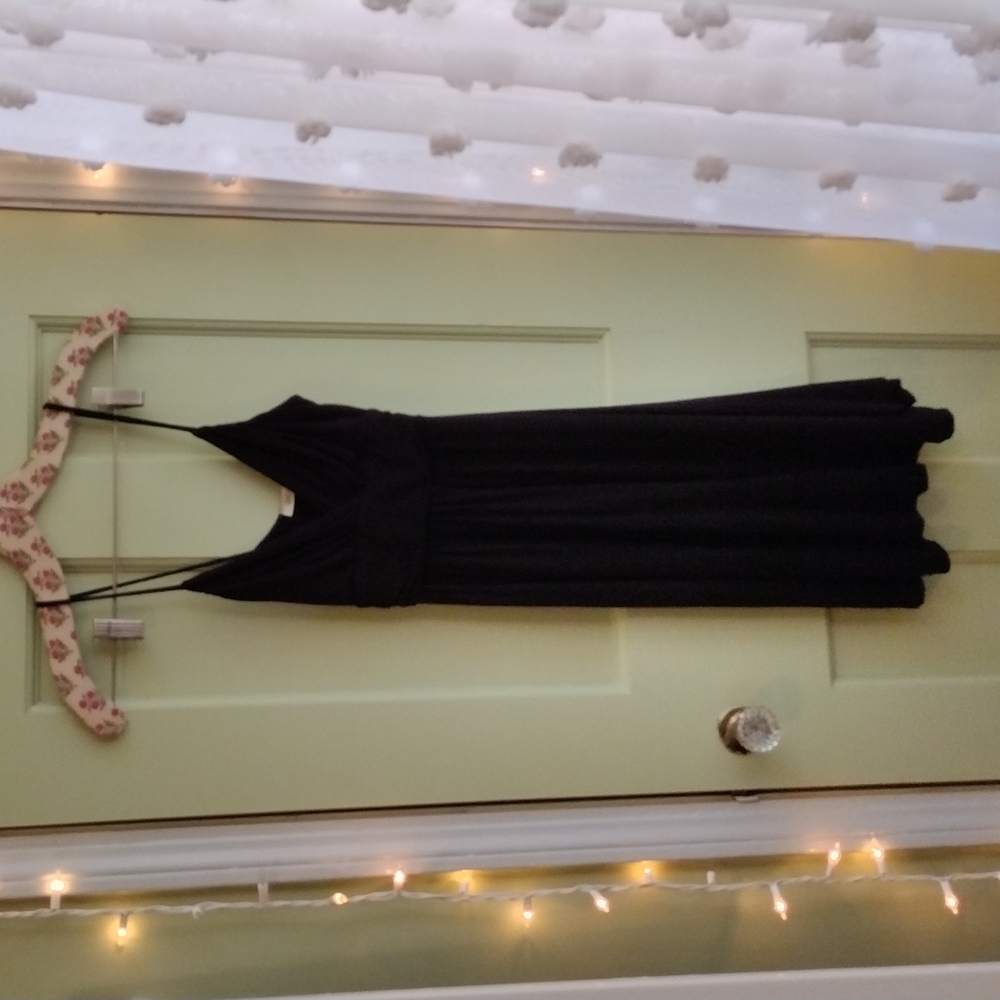 Women's Coco LBD Little black cotton summer bralett dress Size Sm.